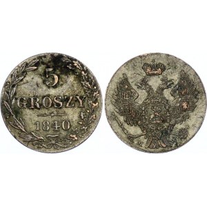 Poland 5 Groszy 1840