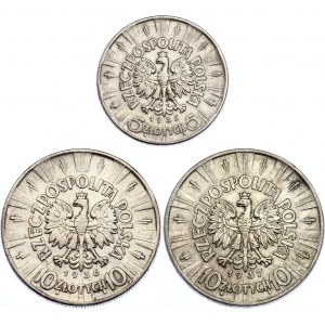 Poland Lot of 3 Coins 1935 - 1937