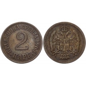 Serbia 2 Para 1904
