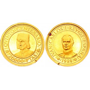 Spain 20000 Pesetas 1989
