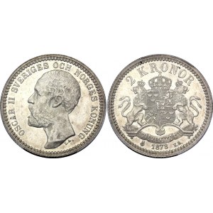 Sweden 2 Kronor 1878 EB