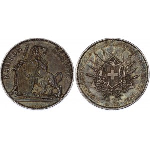 Switzerland 5 Francs 1867