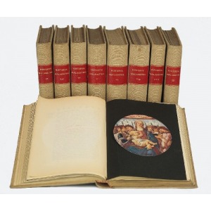 HALDANE MACFALL, Historya malarstwa, 9 tomów, z 300 barwnymi tablicami [tytuł oryginału: A history of painting]