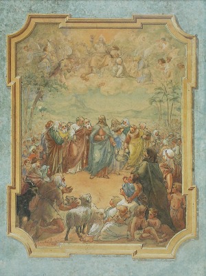 Jan STRZAŁECKI (1838-1919), Projekt plafonu, 1907
