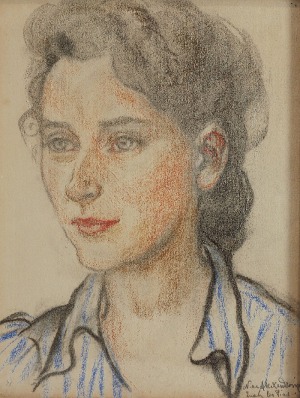 Nina ALEXANDROWICZ (1877-1946), Portret kobiety