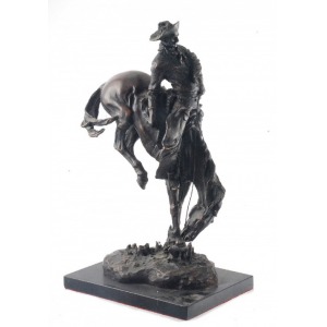 REMINGTON Sackider Frederic (1861 - 1909), Ujeżdżanie konia