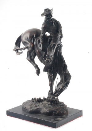 REMINGTON Sackider Frederic (1861 - 1909), Ujeżdżanie konia