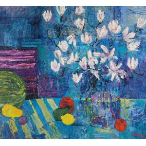 Jan SZANCENBACH (1928-1998), Magnolie, 1998