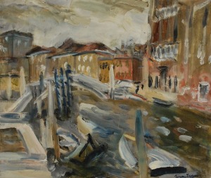 Ejnar LARSEN (1902-1986), Kanał w Wenecji, 1959
