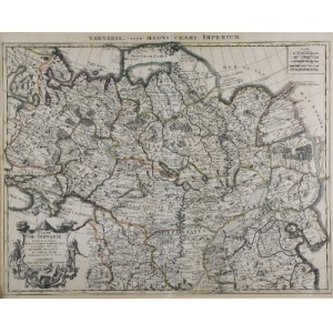 GUILLAUME DE L’ISLE (1675-1726), Mapa Tartarii - imperium chanów tatarskich
