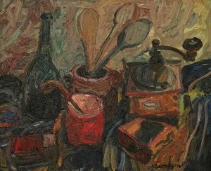 Pinchus KRÉMEGNE (1890-1981), Młynek do kawy [Le moulin a café]