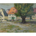Hans LICHT (1876-1935), Plac w małym miasteczku