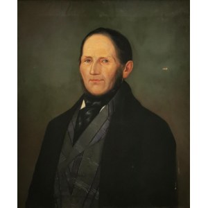 Malarz nieokreślony, XIX w., Portret mężczyzny