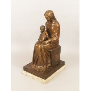 Antonio SPAGNOLI (1849-1932) ?, Madonna z Dzieciątkiem