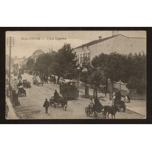 Białystok. Ulica Lipowa. Około 1915 r.