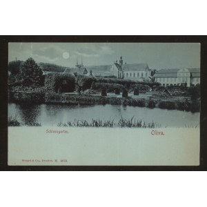 Gdańsk. Klasztor w Oliwie. Około 1900 r.