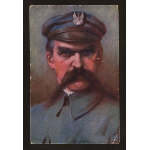 Józef Piłsudski wg rys. L. Strojnowskiego.