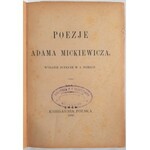 Mickiewicz, Poezje wydanie zupełne t. 3-4 Lwów 1886