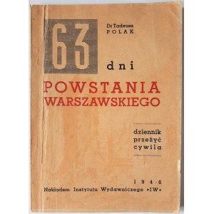 63 dni Powstania Warszawskiego : dziennik przeżyć cywila, 1946
