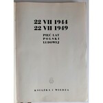 Pięć lat Polski Ludowej, oprac. graf. Mieczysław Berman, 1949 r.