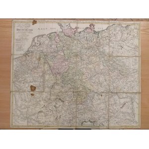 [Mapa dróg pocztowych krajów środkowej Europy] Gussefeld F. L. (1744-1807)