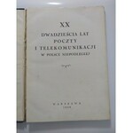 [Poczta] Księga pamiątkowa i oryginalna pieczęć Min. Poczt i Tel. 1939 r.
