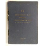 [Poczta] Księga pamiątkowa i oryginalna pieczęć Min. Poczt i Tel. 1939 r.