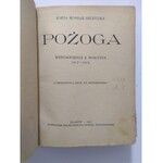 Kossak-Szczucka, Pożoga, 1922 r. Pierwsze wydanie