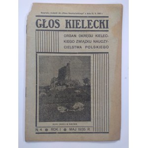 Głos Kielecki nr 4 rok I maj 1935.