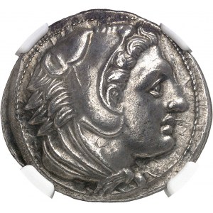 Macédoine (royaume de), Alexandre III le Grand (336-323 av. J.-C.). Tétradrachme ND (336-323 av. J.-C.), Amphipolis.
