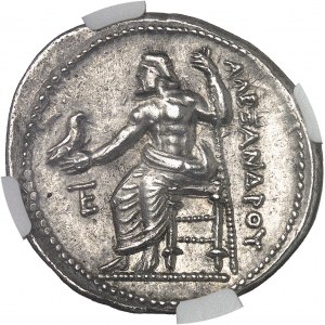 Macédoine (royaume de), Alexandre III le Grand (336-323 av. J.-C.). Tétradrachme ND (336-323 av. J.-C.), Amphipolis.