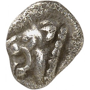 Massilia - Marseille. Hémiobole à la gueule de lion à gauche ND (c.490-470 av. J.-C.), Marseille.