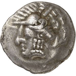 Sud-Ouest de la Gaule. Drachme imitation de Rhodé ND (240-220 av. J.-C.).