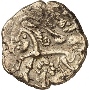 Osismes (fin du IIe s. - Ière moitié du Ier s. av. J.-C.). Statère d’or à la fleur c.120-50 av. J.-C.