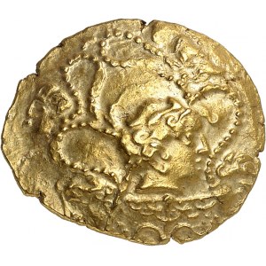 Vénètes (IIe - Ier siècle av. J.-C.). Statère à la petite tête nue ND (IIe s. av. J.-C.).