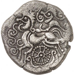Vénètes (IIe - Ier siècle av. J.-C.). Statère, classe V à la roue c.80-50 av. J.-C.