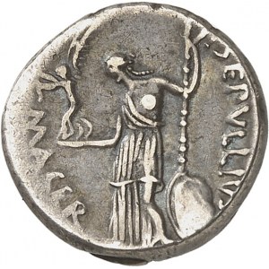 Jules César (60-44 av. J.-C.). Denier ND (février-mars 44 av. J.-C.), Rome.