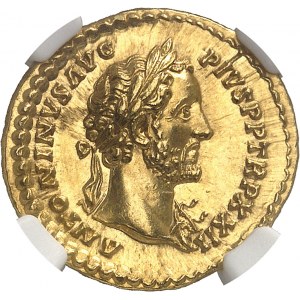 Antonin le Pieux (138-161). Aureus 158-159, Rome.