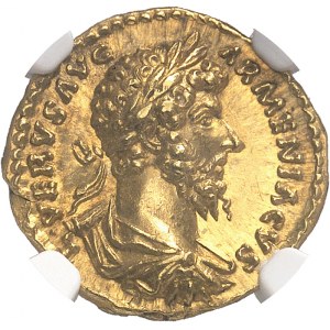 Lucius Verus (161-169). Aureus 163-164, Rome.