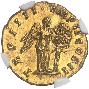 Lucius Verus (161-169). Aureus 163-164, Rome.