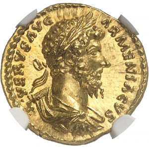 Lucius Verus (161-169). Aureus 163-164, Rome.