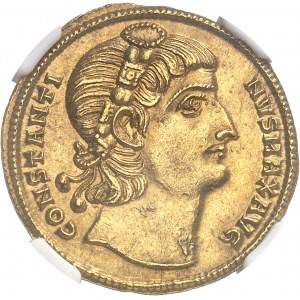 Constantin Ier (307-337). Médaillon d’1 solidus 1/4 (festaureus) 335, 5e officine, Thessalonique.