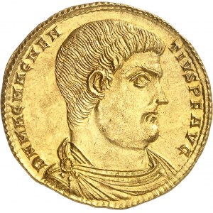 Magnence (350-353). Médaillon de 3 solidi, commémorant la libération d’Aquilée ND (c.351), Aquilée.