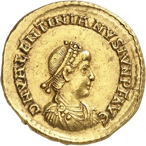 Valentinien II (375-392). Solidus 378-383, Aquilée.