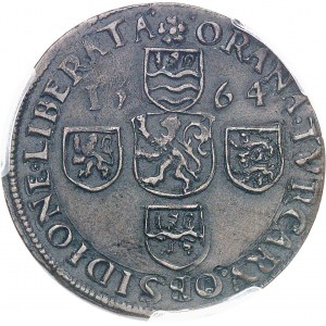 Philippe II d’Espagne (1556-1598). Jeton pour la levée du siège d’Oran 1564, Dordrecht.