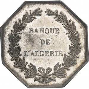 Second Empire / Napoléon III (1852-1870). Jeton de la Banque de l’Algérie ND (1845-1860), Paris.