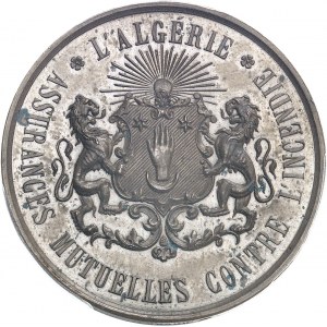 Second Empire / Napoléon III (1852-1870). Jeton pour les Assurances mutuelles contre l’incendie ND (1845-1860), Paris (Stern).