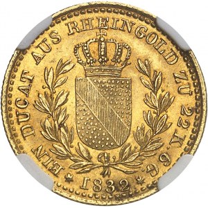 Bade, Léopold Ier (1830-1852). Ducat 1832.