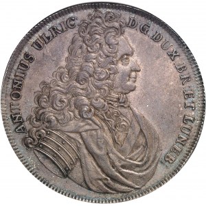 Brunswick-Wolfenbüttel, Anton-Ulrich (1704-1714). Thaler 1710 HCH, Braunschweig.
