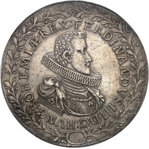 Bohème (royaume de), Ferdinand III (1627-1657). Module de 3 thalers (médaille monétiforme) pour la guérison du Roi 1629, Prague.